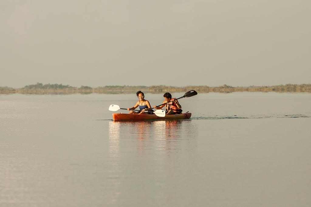 Hotel Laguna Bacalar Kültér fotó