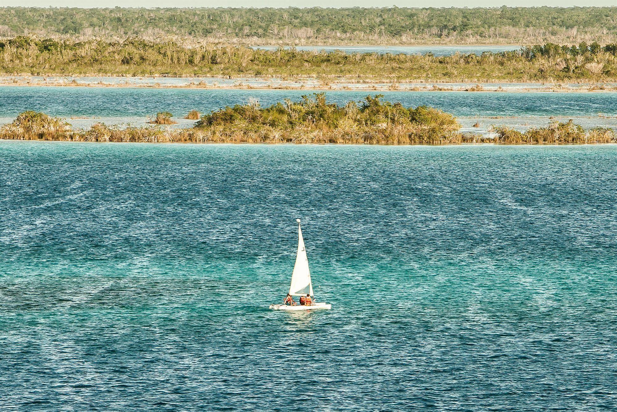Hotel Laguna Bacalar Kültér fotó